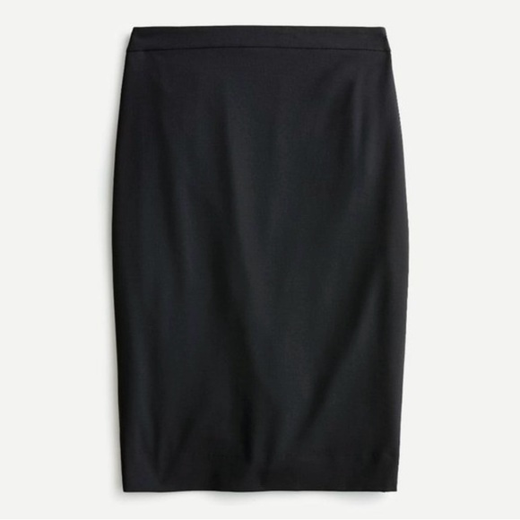NWT J Crew No.2 Stretch Wool Pencil Skirt Size 4 - Picture 1 of 7